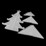 Christmas Tree Silicone Mold Storage Box for DIY Resin Crafts