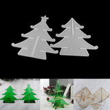 Christmas Tree Silicone Mold Storage Box for DIY Resin Crafts