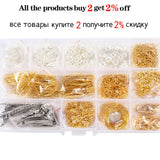 Copper Wire and Pearl Beads Jewelry Making Kit
