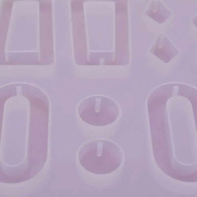 Crystal Epoxy Resin Mold for Earrings Pendant Casting