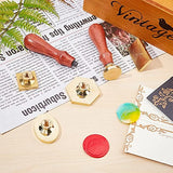 Custom Wax Seal Stamp - Personalized Logo Name Picture - 30mm Round