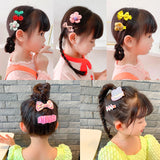 Cartoon Fruit Bow Hair Clips for Girls
