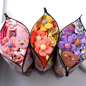 Cartoon Fruit Bow Hair Clips for Girls