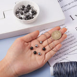 DIY Beaded Bracelet Kit with Steel Beads, Cord