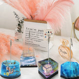 DIY Crystal Resin Mold for Memo Clip & Card Stand