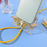 DIY Crystal Epoxy Resin Mold Phone Stand Holder Silicone Mold