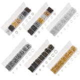 DIY Jewelry Findings Kit Jump Rings Earring Hook Clasp Set