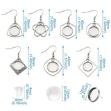 DIY Dangle Earring Kit with Scrapbook Stickers