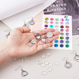 DIY Dangle Earring Kit with Scrapbook Stickers