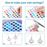 DIY Dangle Earring Kit with Scrapbook Stickers