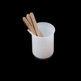 Epoxy Resin Tool Kit Gloves Stirring Bars Silicone Mat Cup 100ml