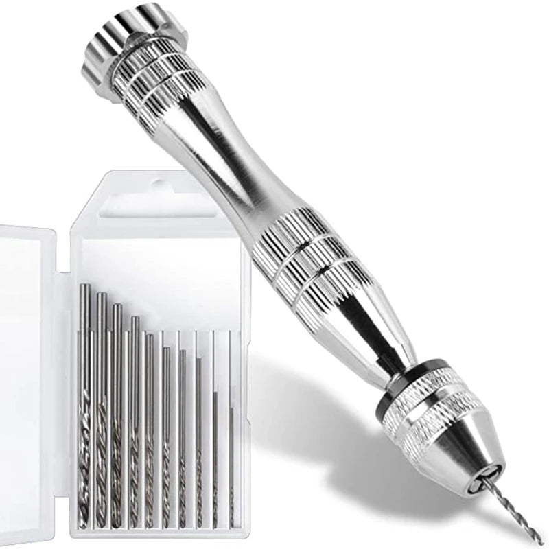 Mini Micro Steel Hand Drill Speed Steel Twist Drills Rotary Tools