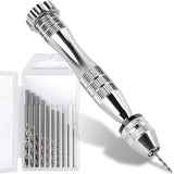 Mini Micro Steel Hand Drill Speed Steel Twist Drills Rotary Tools