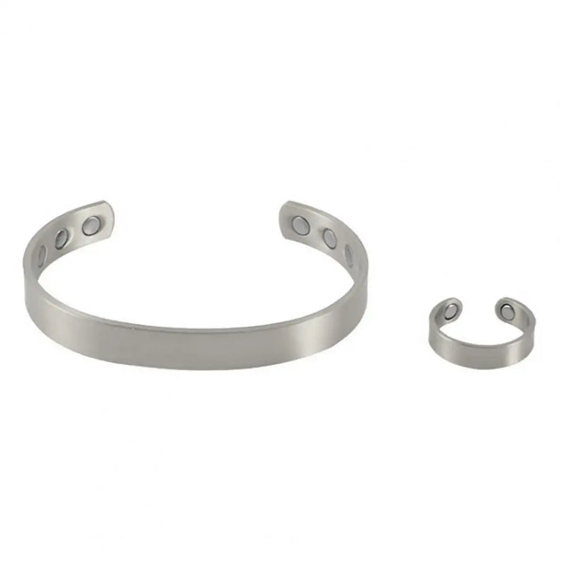 Magnetic Therapy Bracelets Adjustable Alloy Health Care Magnetic Ring
