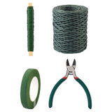Jewelry Making Tool Kit: Iron Wire, Crepe Paper, Side Cutting Pliers