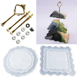 Big Plate Resin Mold for Fruit Tray Art Crafts