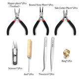 Jewelry Findings Set with Pliers and Tools for DIY Accessories