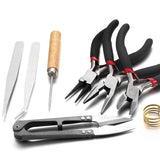 Jewelry Findings Set with Pliers and Tools for DIY Accessories