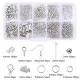 Jewelry Making Set: Head Pins, Lobster Clasps, Chains, Jump Rings