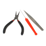 Jewelry Making Tool Kit Pliers Set Wire Cutter Scissor Beading Tweezers