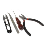 Jewelry Making Tool Kit Pliers Set Wire Cutter Scissor Beading Tweezers