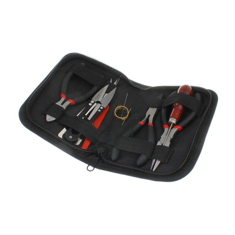 Jewelry Making Tool Kit Pliers Set Wire Cutter Scissor Beading Tweezers