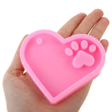 Silicone Keychain Molds Epoxy Resin Casting DIY Crafts