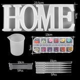 Silicone Letter Number Molds for DIY Jewelry Making