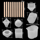 Silicone Letter Number Molds for DIY Jewelry Making