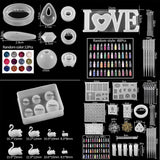 Silicone Letter Number Molds for DIY Jewelry Making