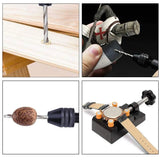 Metal Hand Drill Set with 10 Drill Bits for Jewelry Making Engraving
