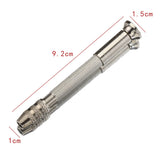 Metal Hand Drill Set with 10 Drill Bits for Jewelry Making Engraving