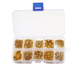 10 Mixed Styles Jewelry Findings Kits for DIY Necklace Earrings