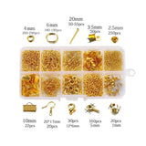 10 Mixed Styles Jewelry Findings Kits for DIY Necklace Earrings