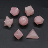Natural Stone Platonic Solids Dodecahedron Home Ornament Office Decorations