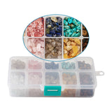 Gemstone Beads & Copper Wire Jewelry Findings Set for DIY Making F50