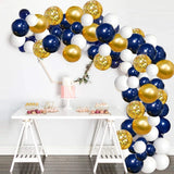 Navy Birthday Balloons Memorial Wedding Decoration Balloon Garland Arches