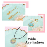 Heart Drop Face Pendant Setting Bezel for DIY Resin Mold Jewelry Making