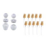 Perfume Bottle Silicone Mold with 10 Sprayer Heads