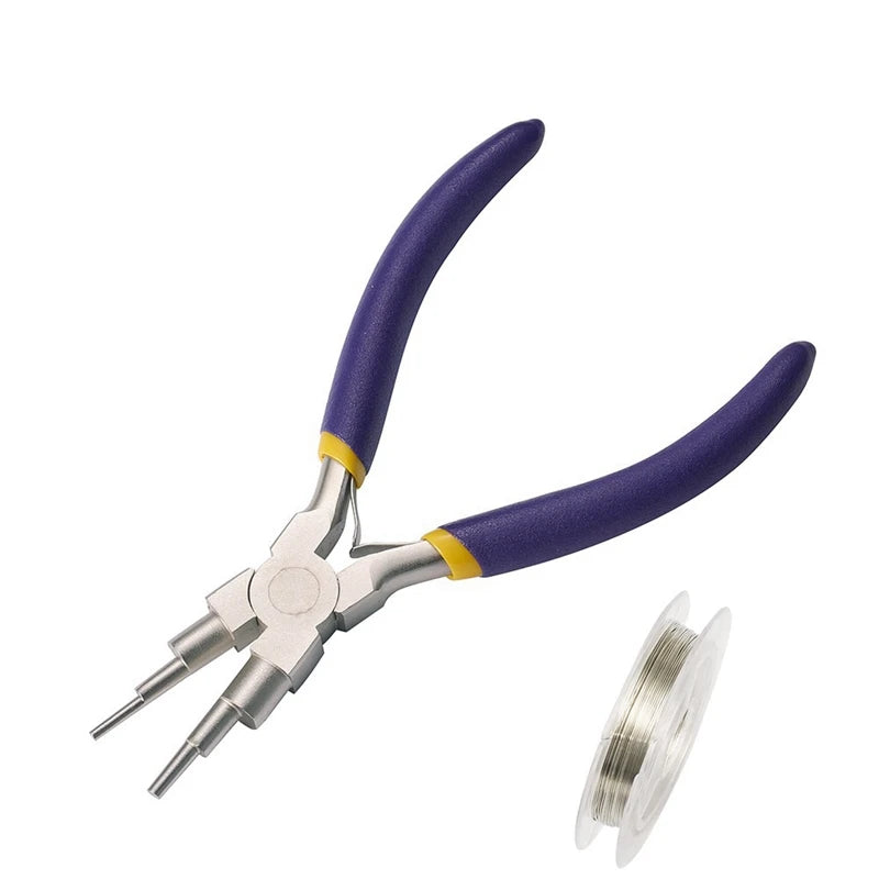 Round Nose Pliers Jewelry Wire Accessories DIY Making Tool