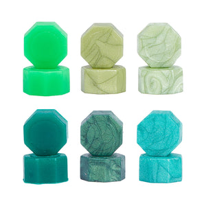 Green Sealing Wax Particles 363pcs + Spoon & Candle for Retro Seal Stamp