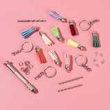 Silicone Alphabet Resin Molds Metal Keychain DIY Kit