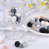 Silicone Beads Bulk Kit Multicolor Silica Gel Keychain Jewelry DIY Crafts