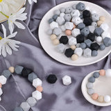Silicone Beads Bulk Kit Multicolor Silica Gel Keychain Jewelry DIY Crafts