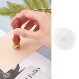 Stamp Making Kit with Pear Wood Handle and Blank Brass Stamp Head