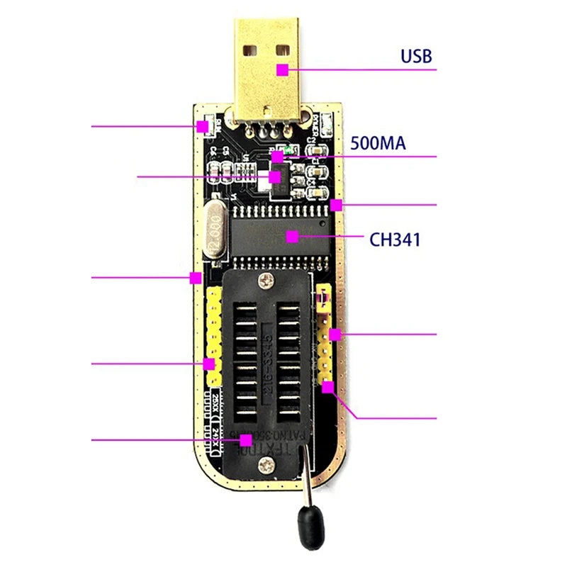USB Motherboard Routing LCD Voltage Regulator
