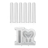 Vase Silicone Mold - Valentine's Resin Casting Mold