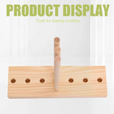 Wooden Bow Maker Satin Wreath Bowing Tool DIY Ribbon Crafts for Party Wedding