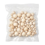 Wooden Round Ball Beads Natural Wood Spacer For Jewelry Making