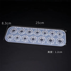 Silicone Resin Ring Mold for DIY Casting